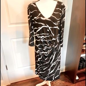 NWOT - FRANK LYMAN DESIGN - Zebra Print Dress
